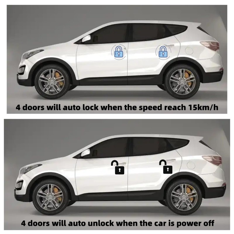 Forten Kingdom Smart Car Door Auto Speed Lock Unlock Module