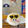 Wigo Mini Sunglasses, Monster Nuigurumi, Key Holder, Women's, white