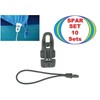 Holdon® Tarpaulin Clips Midi Black + 18 cm Diameter 4