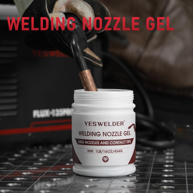 YESWELDER Welding Nozzle Gel for MIG Welding, Anti-Spatter Dip Gel