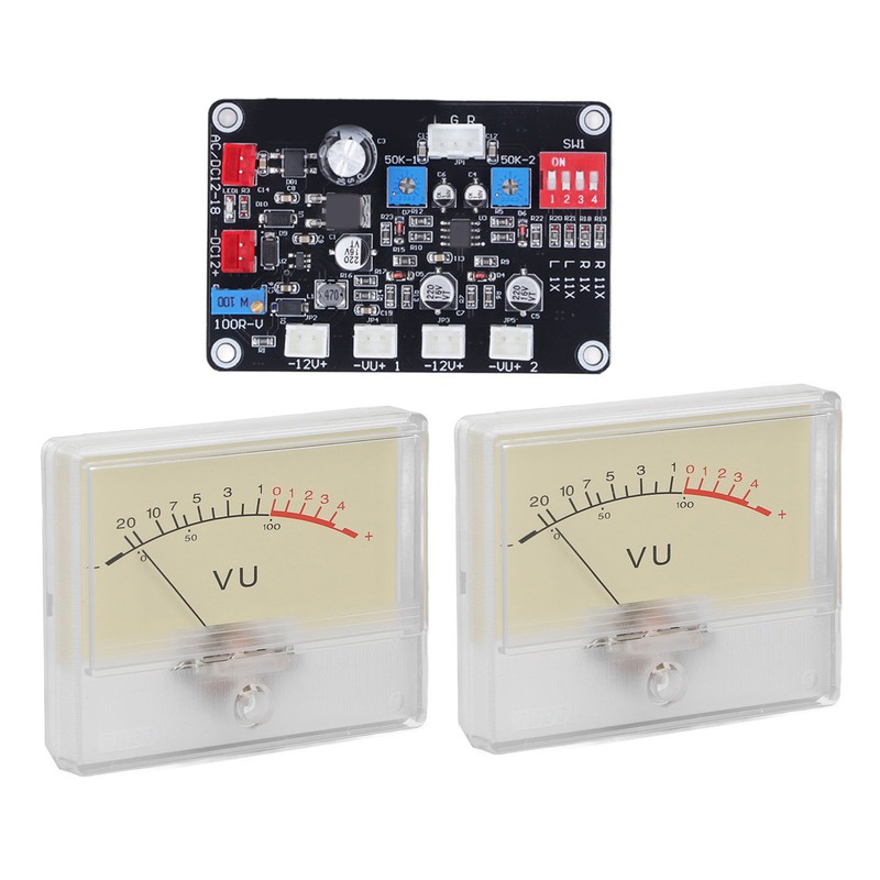 High Accuracy Power Amplifier VU Meter Preamplifier Audio Level Meter