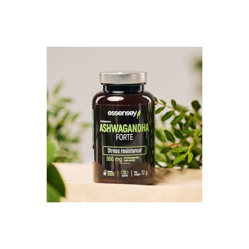 ESSENSEY - Ashwagandha I 200 mg I 90 Capsules I