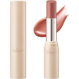 Visee Essence Plump Balm BE380 Oolong Beige 3.3g – Glossy, Moisturizing Lip Plumper & Beauty Serum Lip Balm