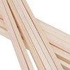 JIAYUET 100 PCS 300 x 6 x 6mm Square Wood