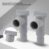 Pool Shut Off Valve PVC Simple Installation Pool Plunger Valves