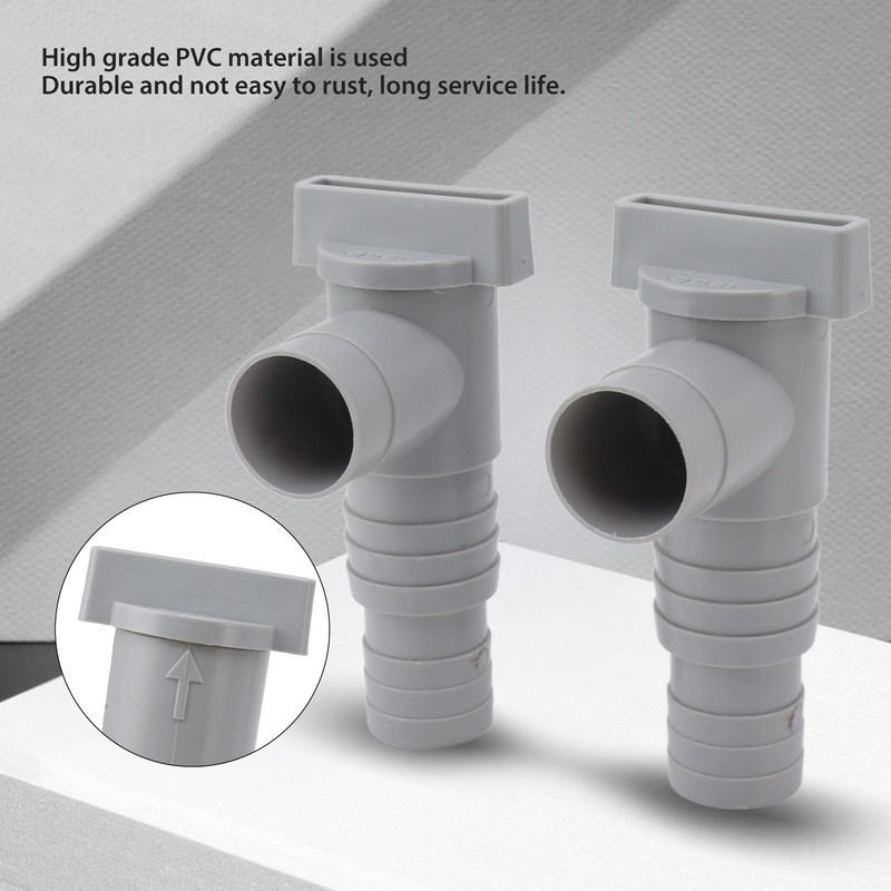 Pool Shut Off Valve PVC Simple Installation Pool Plunger Valves