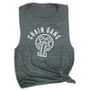 Spunky Pineapple Chain Gang Cycling Class Women's Workout Muscle Tee