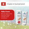 Medosan Hallux Creme, Fußpflege mit Mandelöl und Rosskastanie, Schweizer Formel
