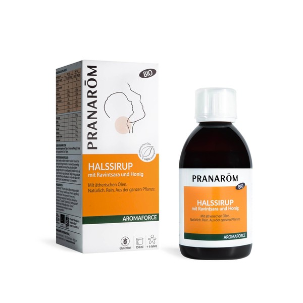 Pranarôm - Aromaforce - Throat Syrup with Ravintsara and Honey