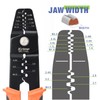 iCrimp Open Barrel Terminals Crimper for Various-sized Contacts AWG 28-14
