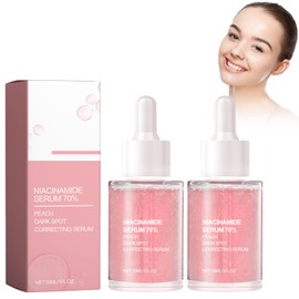 Dyceittdia Niacinamide Serum, Niacinamide Brightening Essence, Melanin Fade, Brightens Skin Tone, Gentle Moisturising & Nourishing Essence, 2 Pieces x 30 ml, Serum 1