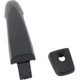 HbasdLH Exterior Door Handles Front Driver Left Side Hand for Nissan for Kicks 2018-2021 for Rogue 2017-2020 for Versa 2020-2021 Textured Black 17213359