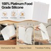 Silicone Dish Draining Mat with Drain Lip, Eco Friendly Dish