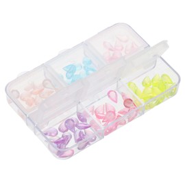 Baluue Colorful Nail Gems Kit Cute Nail Charms Durable and Rhinestones and Unique Style Enhancements