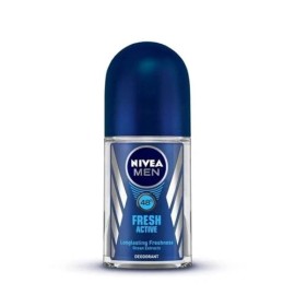 Nivea Fresh Active For Men Roll On Anti Perspirant 50ml Body Deodorant