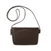 [ANON] Anon SL-G-1729 Goat Leather Horizontal Shoulder Bag (Women's, Cross-body