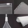 20 Pcs A6 Clear PVC Round Knitting Needles Bags Circular