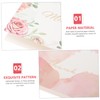 Abaodam 2sets Lightweight Birthday Greeting Cards Envelopes Simple Design Blessing