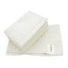 MuslinZ 6 pack Size1 Newborn Prefolds Muslin Cloth Nappies White