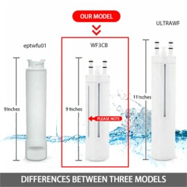 For Frigidaire 4 PACK New Fit Frigdaire WF3CB PureSource 3 Refrigerator Water Filter Sealed US