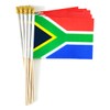 QQSD South Africa Small Flag South African Stick Mini Hand