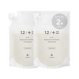 Kimura Soap 12/JU-NI (2 Conditioners) Refill Set, 15.9 fl oz (450 ml) (Moist Type-A)