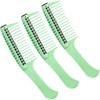 Leinuosen 3 Packs Hair Comb with Roller, Detangling Comb with