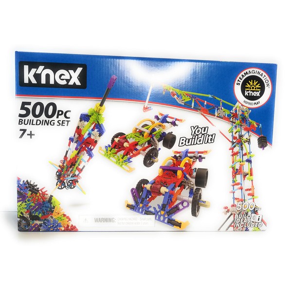 K'NEX 500 Piece Building Set, 7+ years