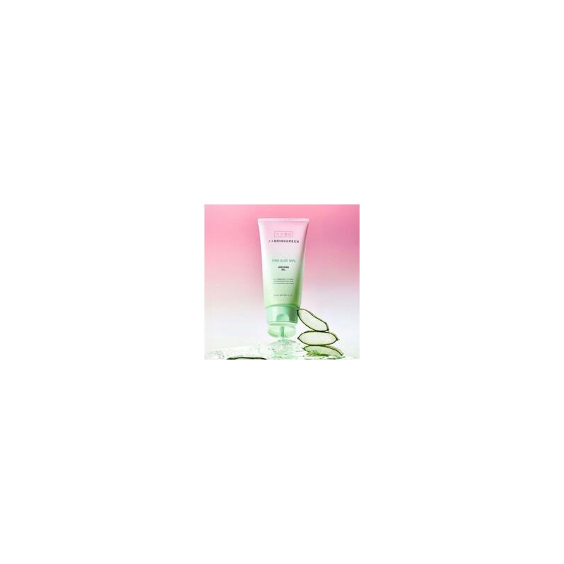 BRING GREEN Aloe 97% /Pink Aloe 96% Soothing Gel 300ml*2ea,