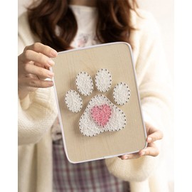 BAZIMA - Kit de arte de cuerda para principiantes, kit de manualidades para manualidades, regalo único, kit de manualidades para vacaciones