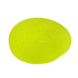 COLLBATH Stress Relief Finger Exercise Ball Yellow Lightweight Hand Therapy Tool for Strengthening Grip Improves Circulation Alleviates Stiffness for Physical Therapy