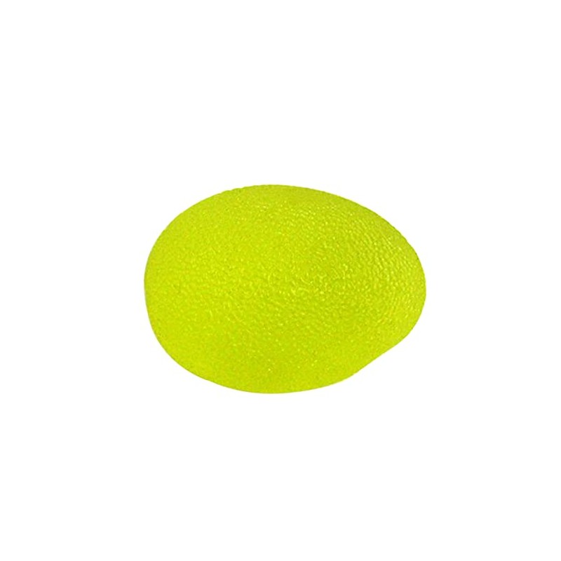 COLLBATH Stress Relief Finger Exercise Ball Yellow Lightweight Hand Therapy