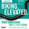BW 100mm Riser Handlebar - Great for Mountain, Road, and