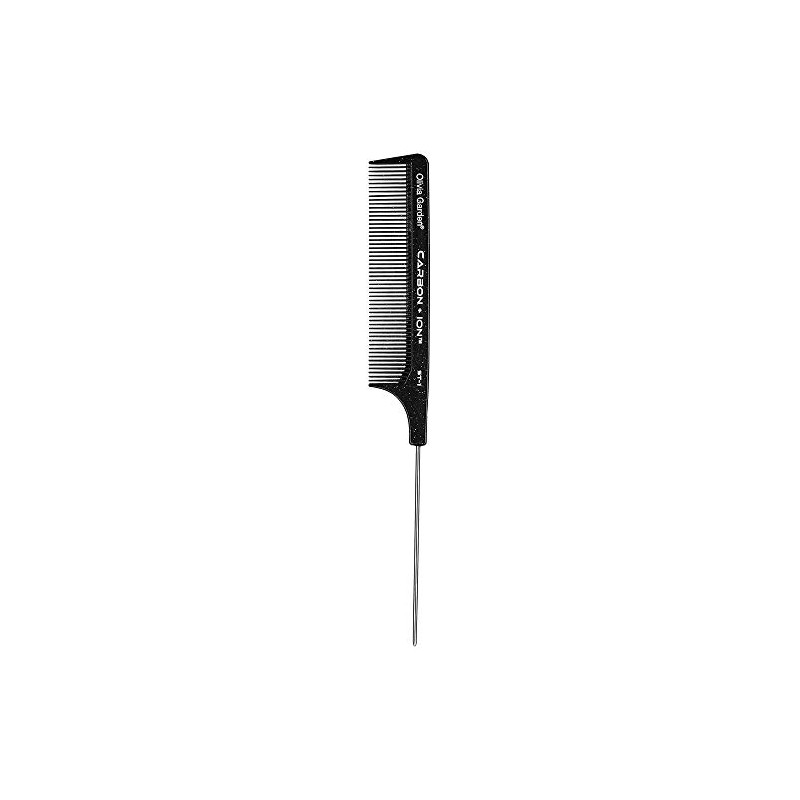 Olivia Garden Carbon Plus Ion Pin Tail Comb for Technical