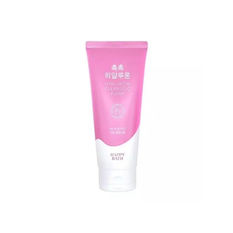 Happy Bath 해피바스 촉촉 히알루론 클렌징 폼 200g 3개팩 Happy
