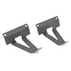 WSays 22" Front Hidden Lower Bumper Light Bar Mounting Brackets