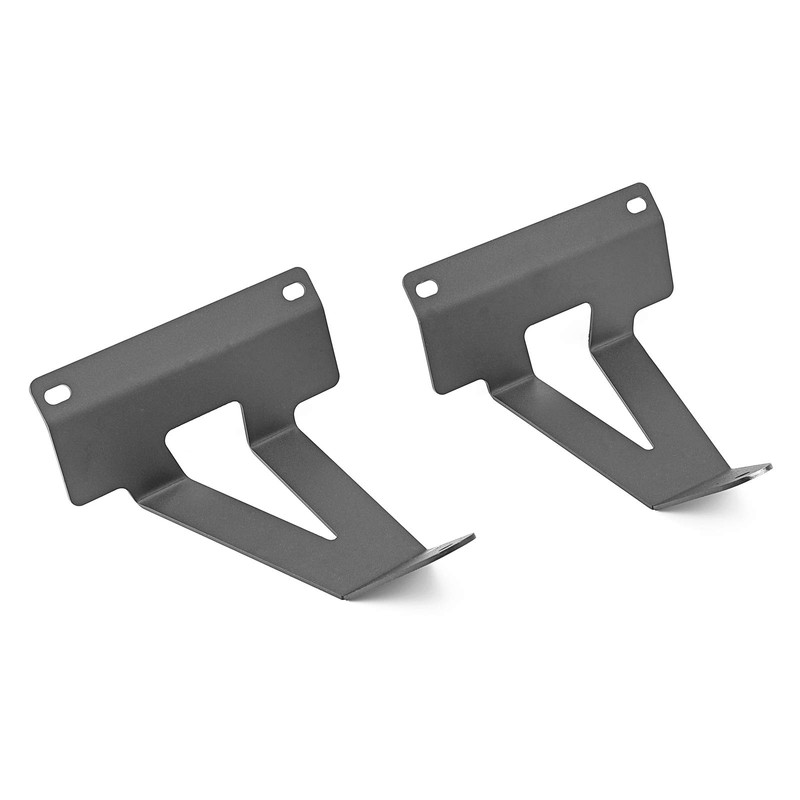 WSays 22" Front Hidden Lower Bumper Light Bar Mounting Brackets
