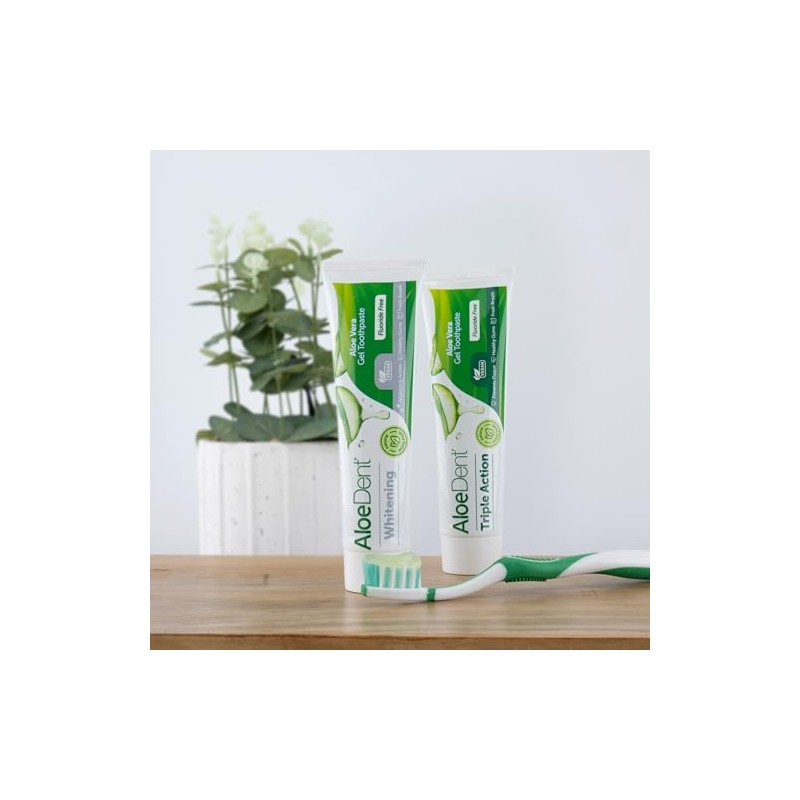 Optima Aloe Vera Dent Triple Action Toothpaste Tube (100ml) by