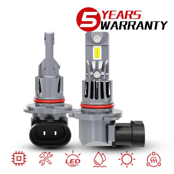 AUIMSOCO 2X 9012 LED Headlight Bulb for 2017 Toyota Corolla