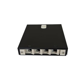 LINK Box of 4 Connectors for SC Simplex or LC Duplex Optical Fibre Connectors for FTTH Metal