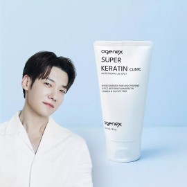 오제닉스 슈퍼케라틴 미용실손상모 탄머리복구 헤어클리닉 150ml 상한머리복구 O'NEXUS Super Keratin Hair Clinic Damage Repair for Split Ends 150ml [Ozenics Super Keratin Hair Clinic 150ml]