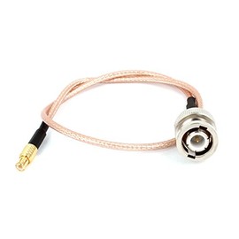 sourcingmap BNC to MCX Male M/M RG316 Coaxial RF Connector Adapter Cable 30cm