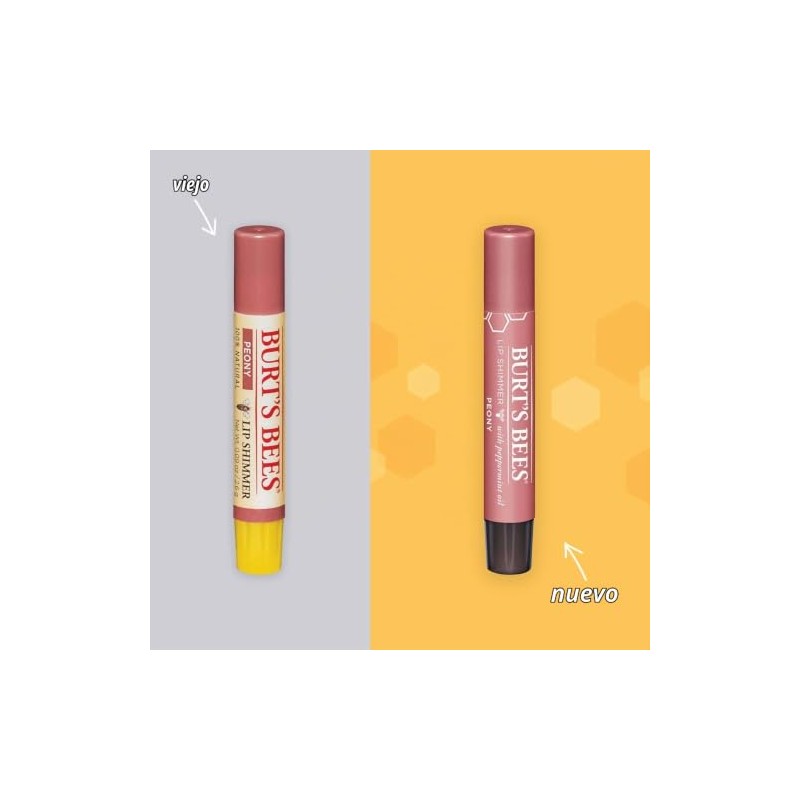 Burt's Bees Brillo Labial Hidratante - Lip Shimmer Peony