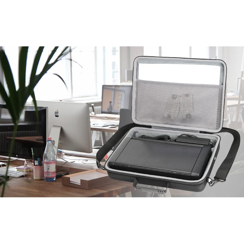 co2CREA Hard Travel Case Replacement for Epson Workforce WF-100 Wireless