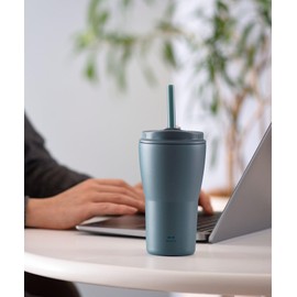 BRUNO 2-WAY Straw Tumbler M White No Size BHK322-WH