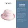 Scala Sombrero de algodón de ala Mediana para Mujer, Verde