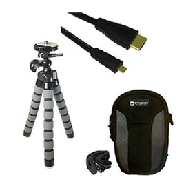 Nikon 1 V3 Mirrorless Digital Camera Accessory Kit includes: SDC-22 Case, HDMI6FMC AV & HDMI Cable, GP-10 Tripod