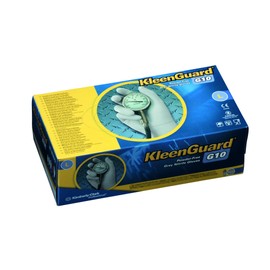 Crecia 69130 Clean Guard G10 Gray Nitrile Gloves, Large, 150 Count (Powder Free, Thin, High Strength and Oil Resistance)