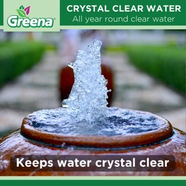 Greena® Fountain Clear All Natural Water Feature Treatment - Keeps Water Crystal Clear (1)