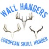 Wall Hangers European Skull Hanger Wall Mount